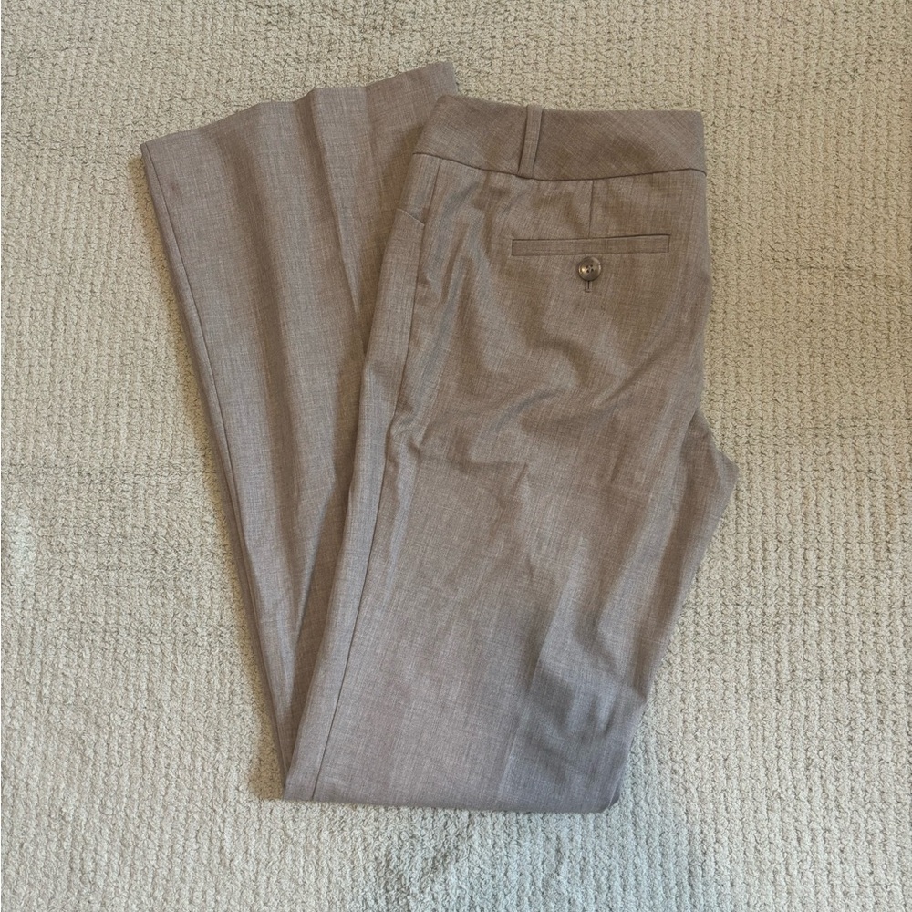 The Limited Women's Gray Flare Dress Pants